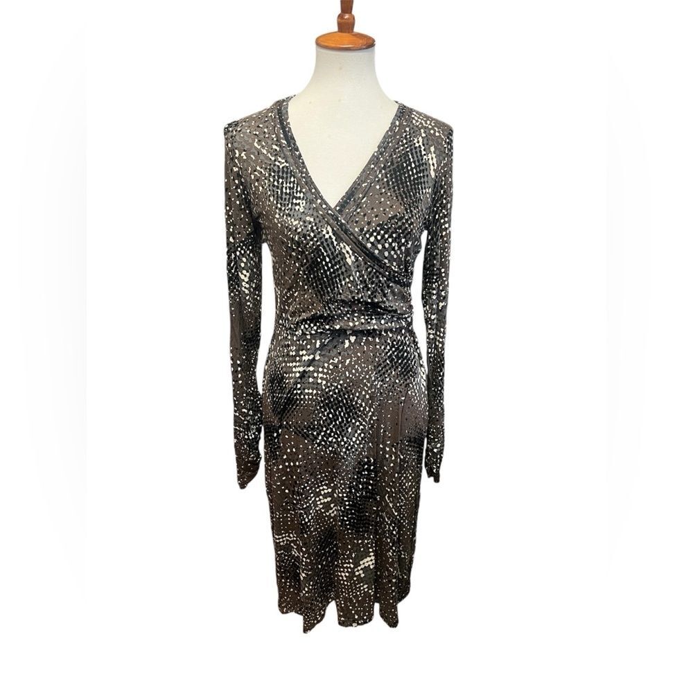 Cabi faux wrap dress size medium